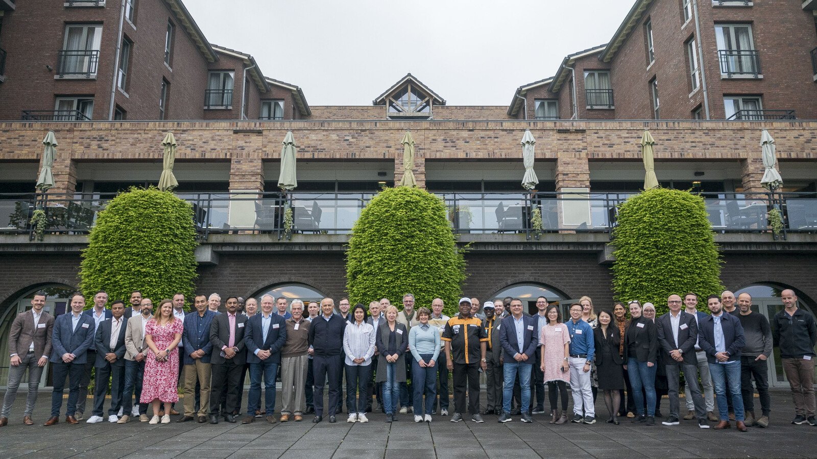 Groepsfoto dealers