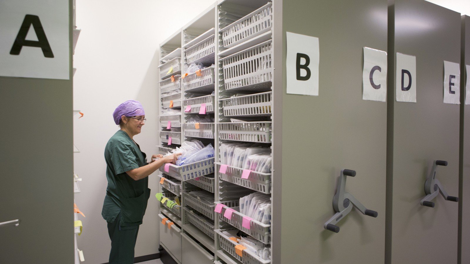 Healthcare storage solutions