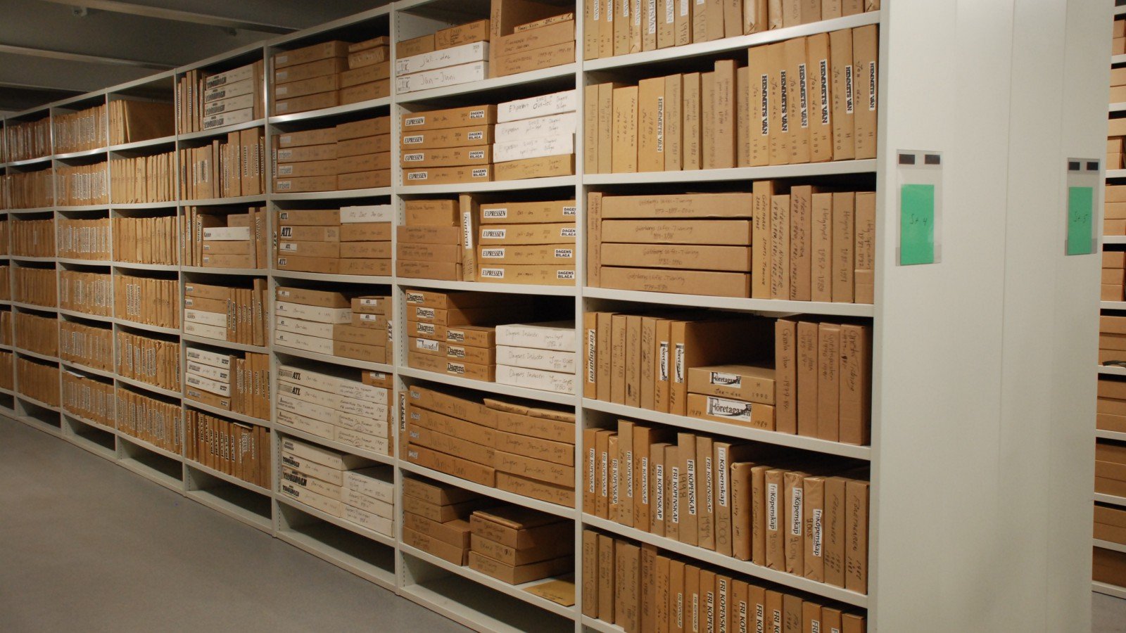 NEWSPAPER ARCHIVE LUND, SWEDEN 